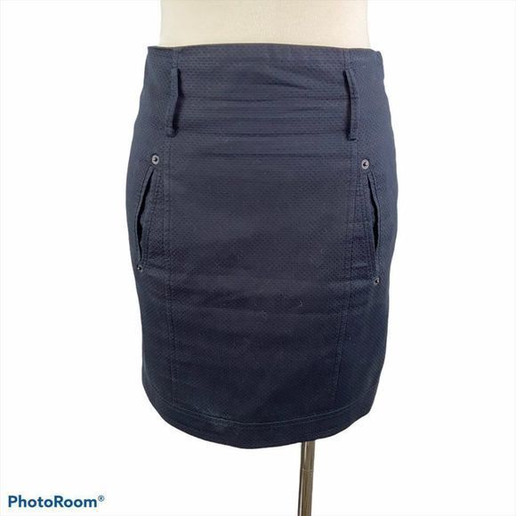 ARMANI Blue Mini Skirt - Picture 8 of 8